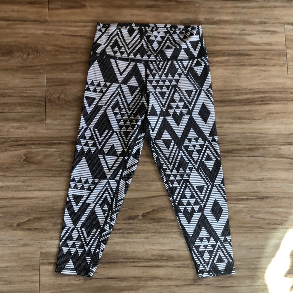Aerie patterned chill play move leggings, women’s XL